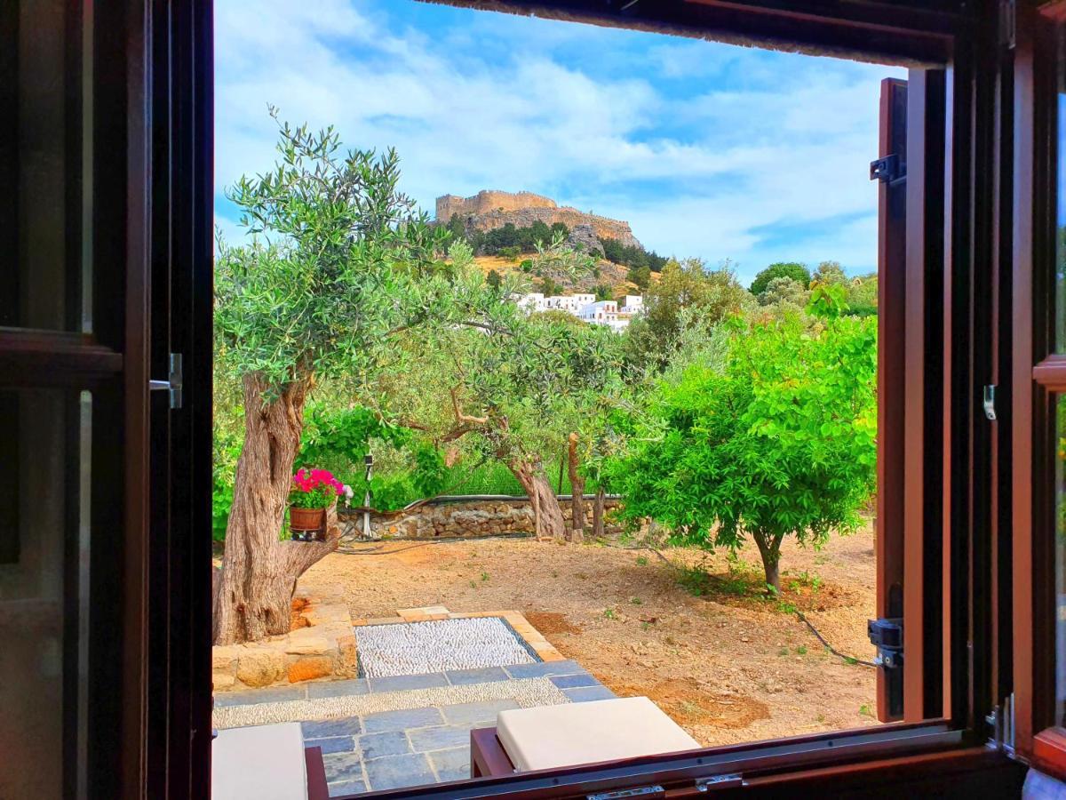 Galini View Apartments Lindos Exterior foto