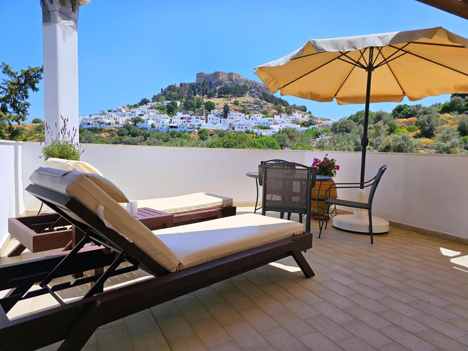 Galini View Apartments Lindos Exterior foto