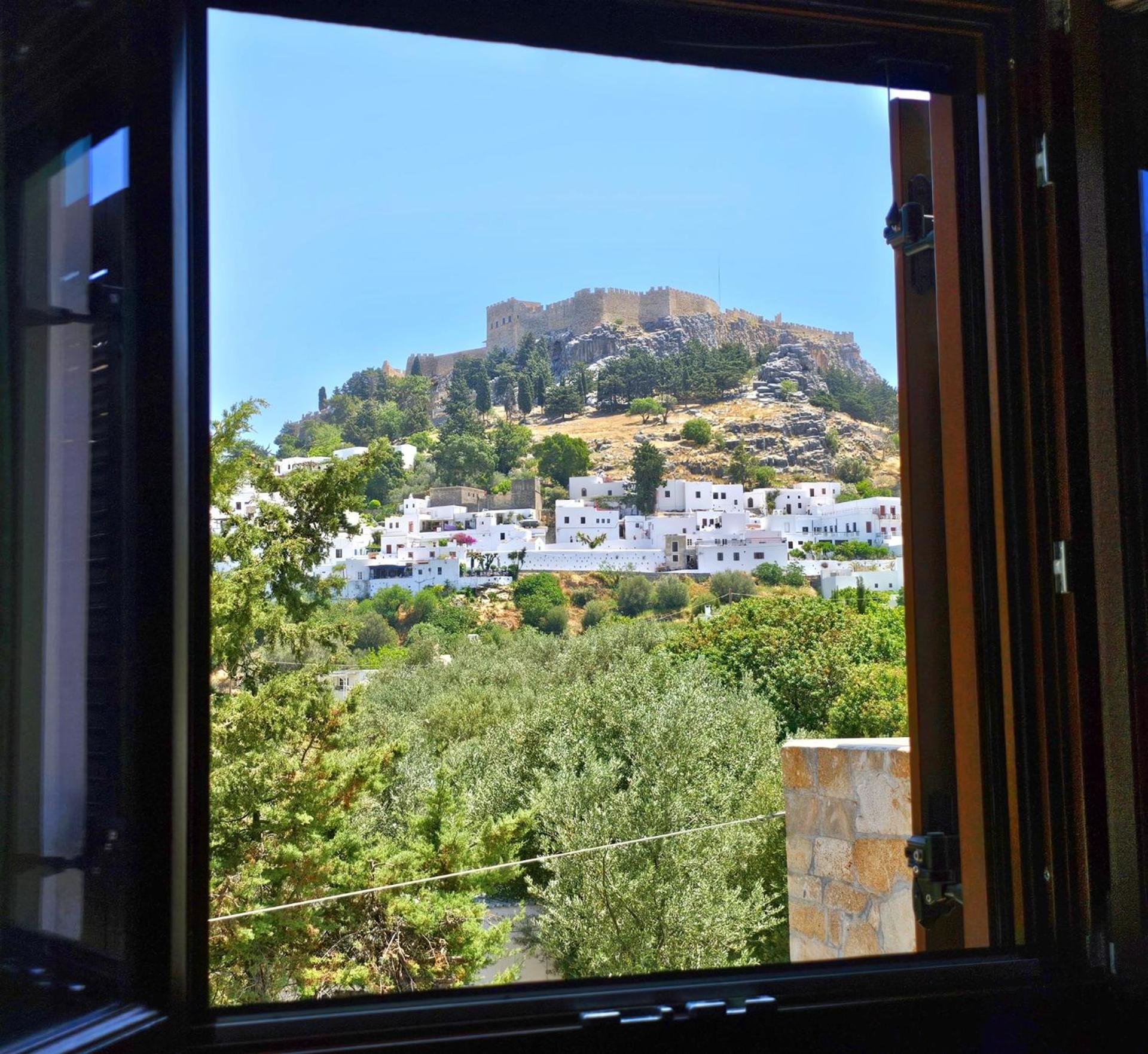 Galini View Apartments Lindos Exterior foto