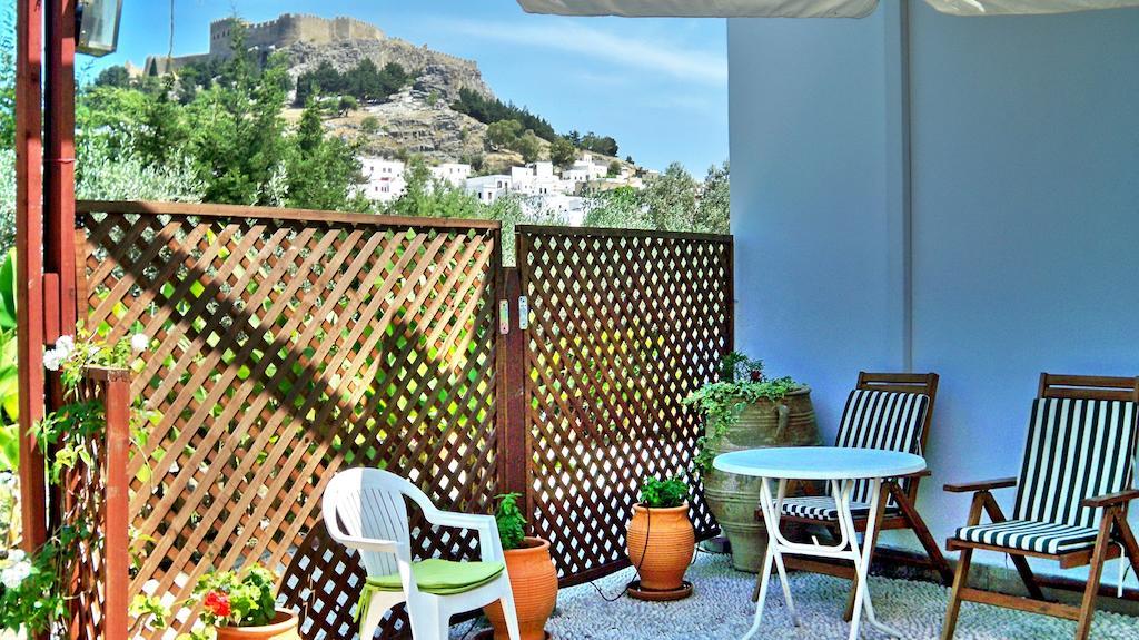 Galini View Apartments Lindos Zimmer foto