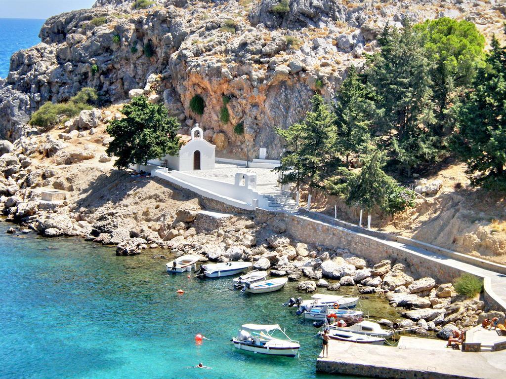 Galini View Apartments Lindos Exterior foto